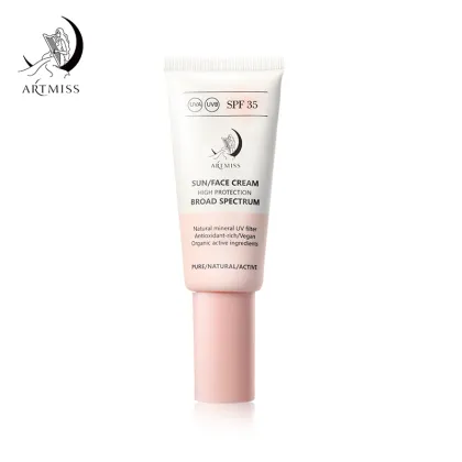SPF 35 Whitening Vegan Natural Organic Sunscreen Face