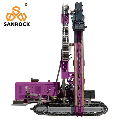 Hydraulic Pile Driver for Crawler: Hard Rock Borehole Solutions