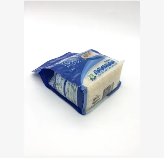 Flat Bottom Pouches For Rice Packaging