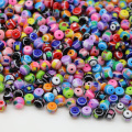 New Arrived Cartoon Resin Beads Oval Colorful DIY διακοσμητικές χάντρες για κορίτσια κοσμήματα διακοσμητικά