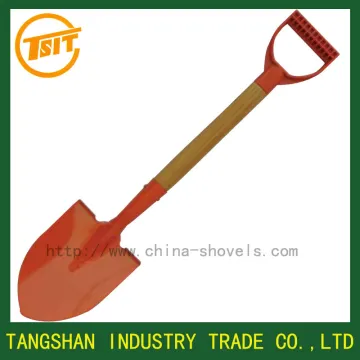 kids wooden handle shovel