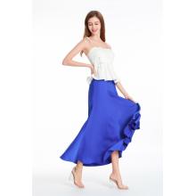 Satin Mermaid Midi falda