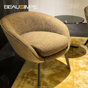 Modern Italian High-End Minimalist Armchair