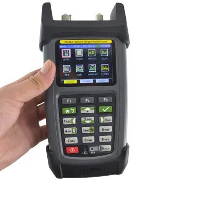 Deviser DS2460Q QAM Analysis Meter - 5~1220 MHz CATV Meter for Fast Spectrum Analysis