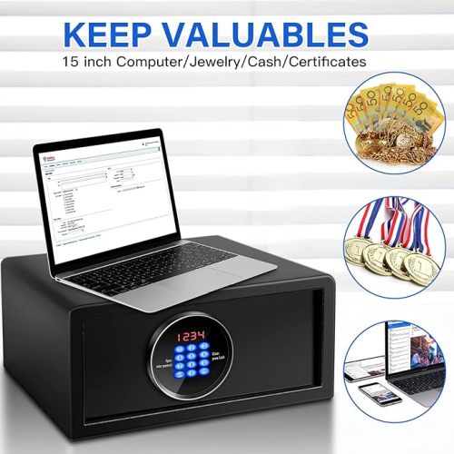 Steel Security Electronic Motorized Safe Box for Hotel