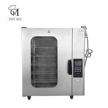 Chefmax Commercial 6 Layer 9 kW Elektrischer Kombi -Dampfofen