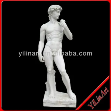 Famous White Marble David Sculpture YL-R397