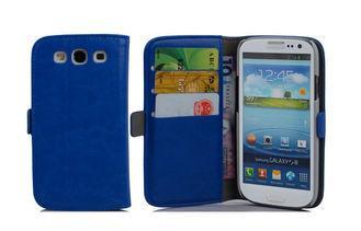 Multi Color Samsung Phone Leather Cases with Wallet Design