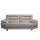 Metal Armrest Living Room Leather Sofa Set