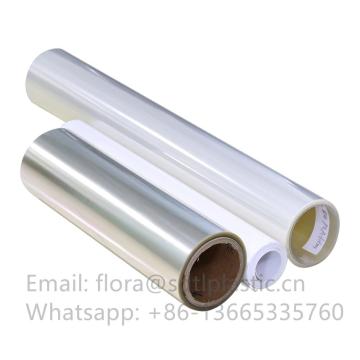 Película PET de 100/120 micron Película metalizada de aluminio