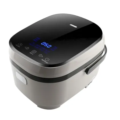 Deluxe 4-Liter IH Alloy Cast Iron Heating Pressure Cooker with Multi-Function Electric Rice Cooker
