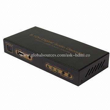 5.1CH Digital Audio Decoder with USB Multimedia, Power-off Memory