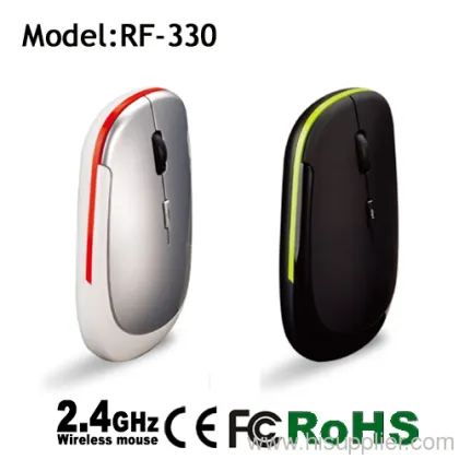 Cheapest Price Slim Wireless Flat Rapoo Mouse 