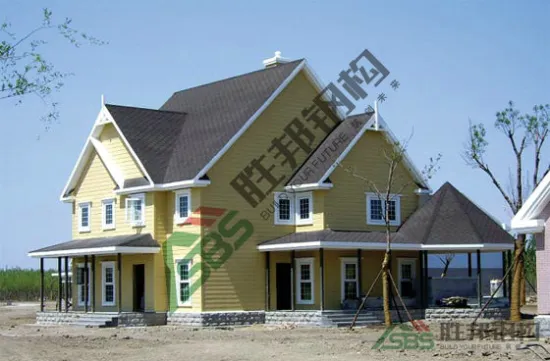 Light steel structure villa