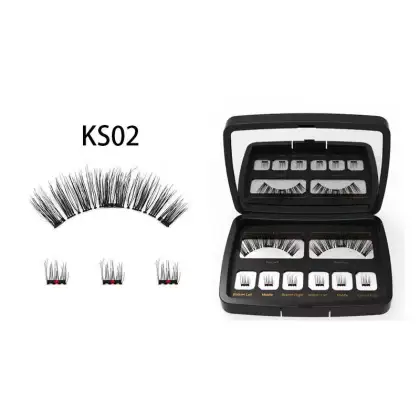 reusable magnetic lashes 3d segmented magnetic eyelashes