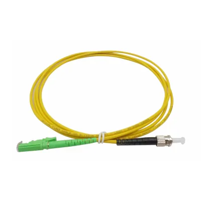 0.2dB Insertion Loss SC/APC Singlemode Fiber Optic Patch Cord Simplex