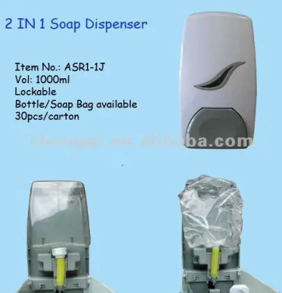 Gold soap dispenser, Multi-fuctional soap dispenser,1000ml