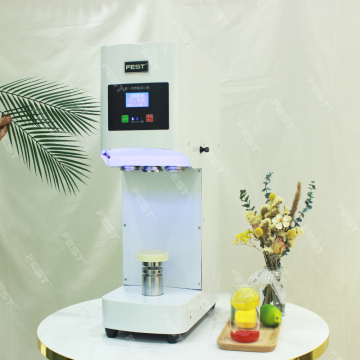 FEST Fully Automatic Can Sealing Machine for Bubble Tea Milk Tea Shops