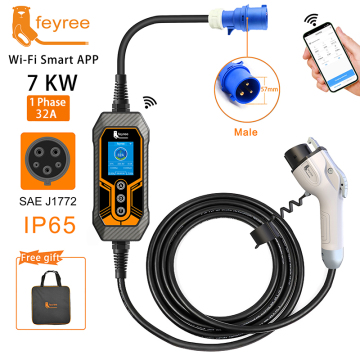 Feyree Réglable 13a Nouvelle énergie Pile de charge EVSE
