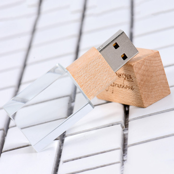 Hochzeit Crytal USB-Stick mit benutzerdefinierten LOGO