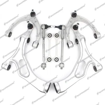 Front Upper and Lower Control Arms 8-Piece Set for Audi Q7, Touareg, Porsche