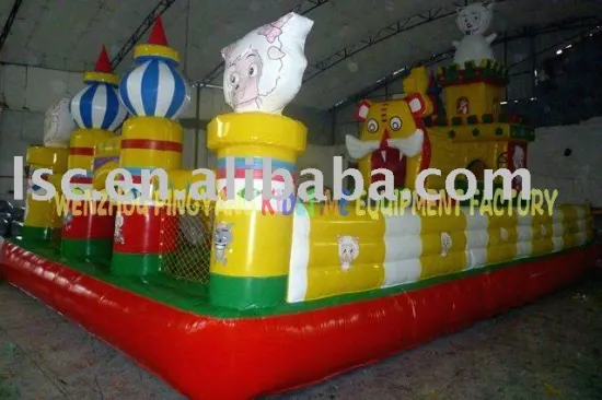 inflatable bouncer climbing