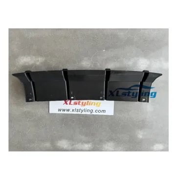 Rock Style Rear Diffuser - ABS Car Rear Lip Bumper Accessory for Dodge Challenger 2015-2022