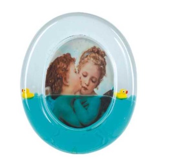 curved acrylic photo frame