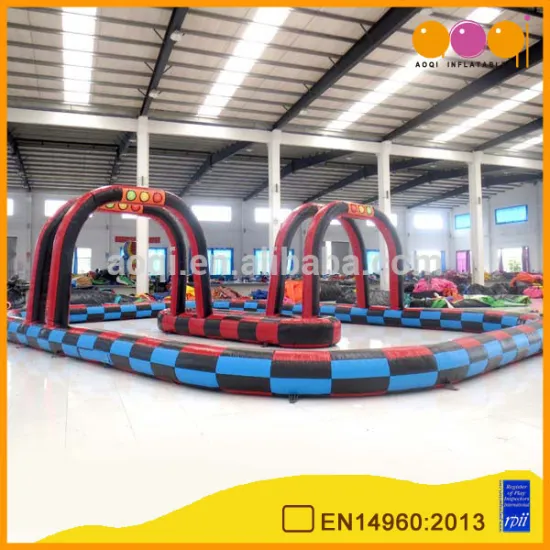2015 AOQI outdoor inflatable roller ball sports game for sale