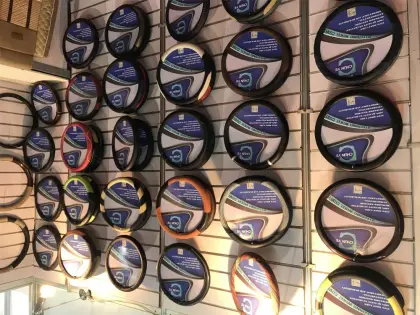 Leather wrap car steering wheel cover