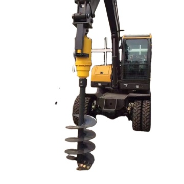 Jiyemanufacturer Mini Excavator Attachments: Earth Auger, การเจาะหมุน, โพสต์หลุมขุดและเครื่อง Auger