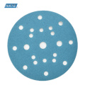 Blue Sandpaper Abrasive Automotive Multi-Holes Sand Disc