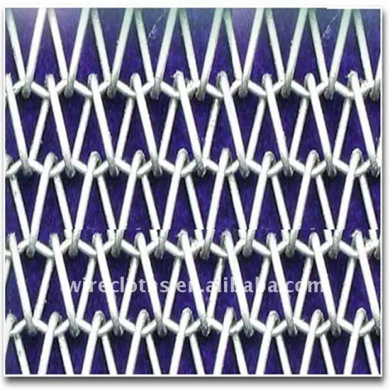 duplex weave Stainless Steel Conveyer Belt China wholesale