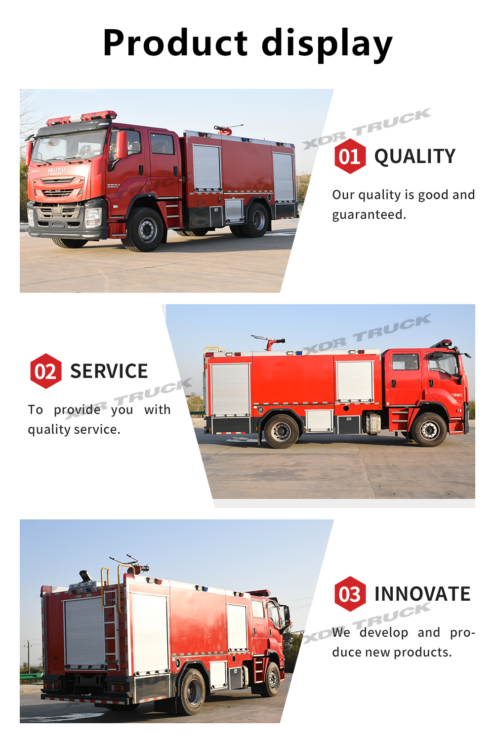 ISUZU 6000L fire truck 5
