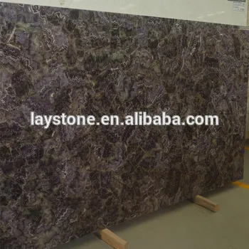 Rare purple amethyst stone slabs for decoration