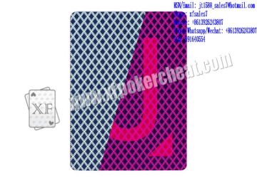 XF Best 555 Paper Playing Cards With Invisible Ink Markings And Bar-Codes For Invisible UV Lenses And Poker Readers