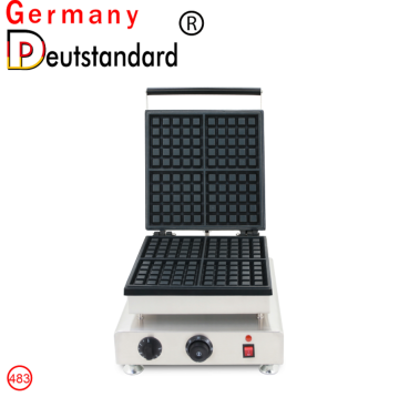 commercial square shape waffle maker belgian waffle machine