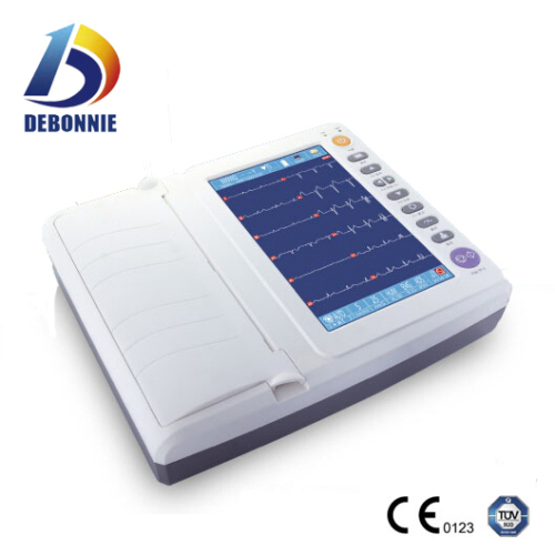 12 Channel Storage Manual ECG with 10 Inch Touch Screen