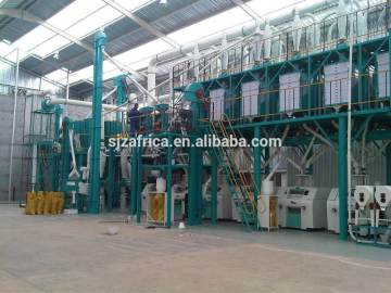 manuafacturing 5ton per hour maize milling machine