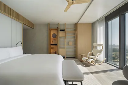 5-Star Sheraton Hotel Room Furniture: Free Design Wooden Bedroom Set