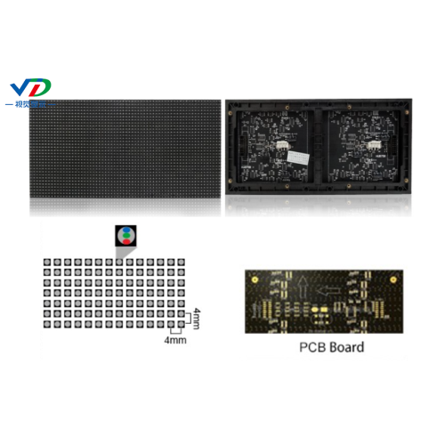 PH4 Indoor LED Display Module with 256x128mm