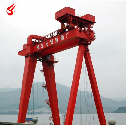 Customized 600 Ton Shipbuilding Port Gantry Crane for Sale