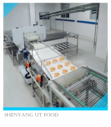 automatic industrial pain hamburger ligne de production
