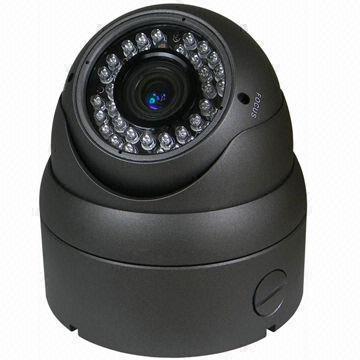 1/3-inch Sony CCD Deep Base Dome Camera, 700TVL, DWDR, 2.8 to 12mm, 30m IR Distance, OSD Optional