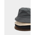 custom fishman black cotton bucket hat with logo