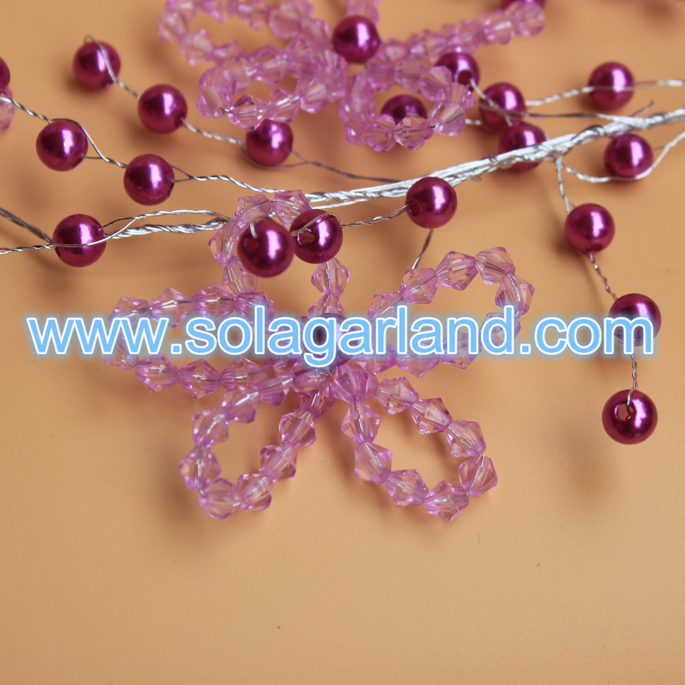 Crystal Bicone Beads Garland