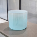 High-Gloss Blue Quartz Crystal Singing Bowl