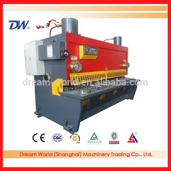 QC11K steel sheet hydraulic shearing machine for 6mm cutting thickness 2500cutting length