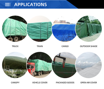 Anti Rain PVC Coated Tarpaulin Sheet