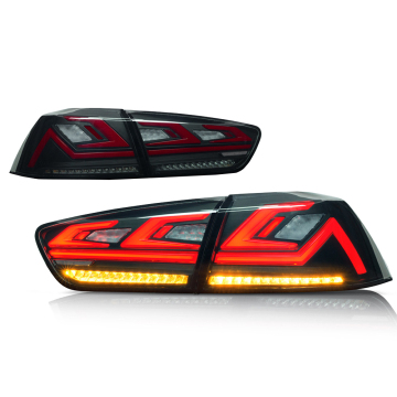 Συγκρότημα LED Tail Light για Mitsubishi Lancer 2008-2018 πίσω λάμπα σήματος φρένων